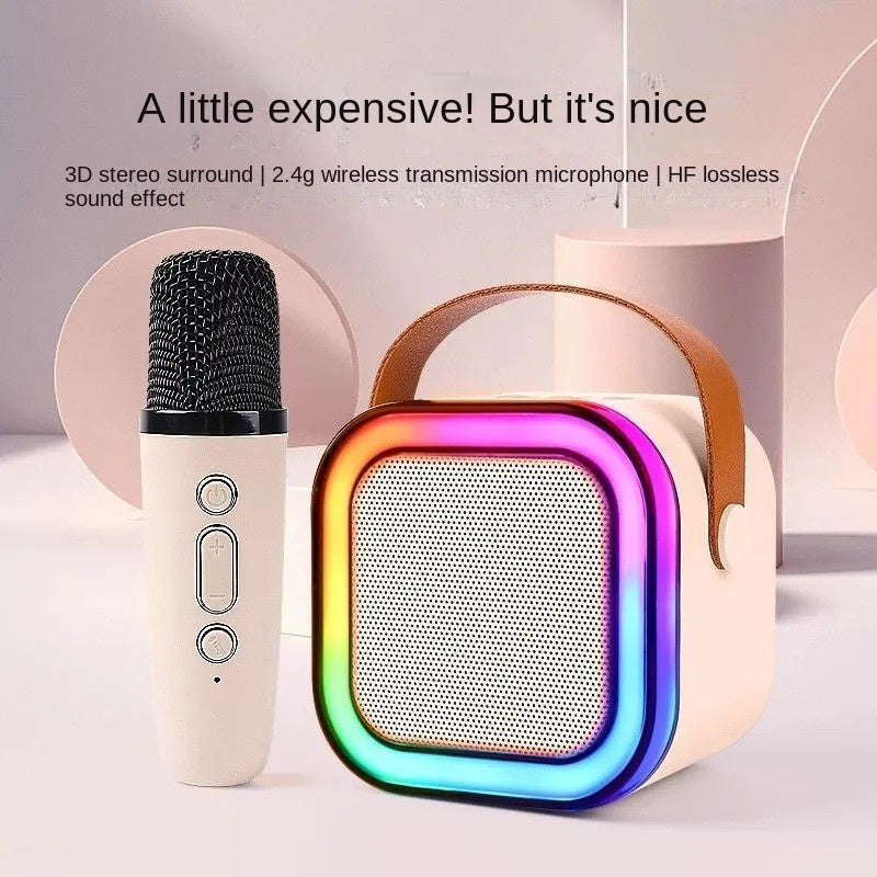 Altavoz Micrófono Bluetooth Inalámbrico con Función Karaoke