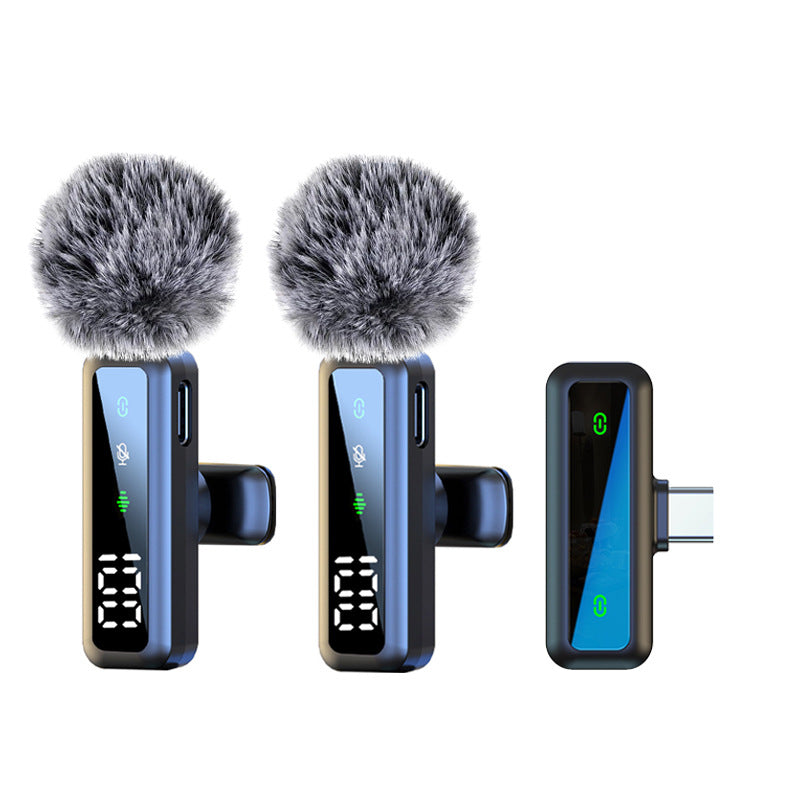 Micrófono de Solapa Inalámbrico H63 para Exteriores y Streaming