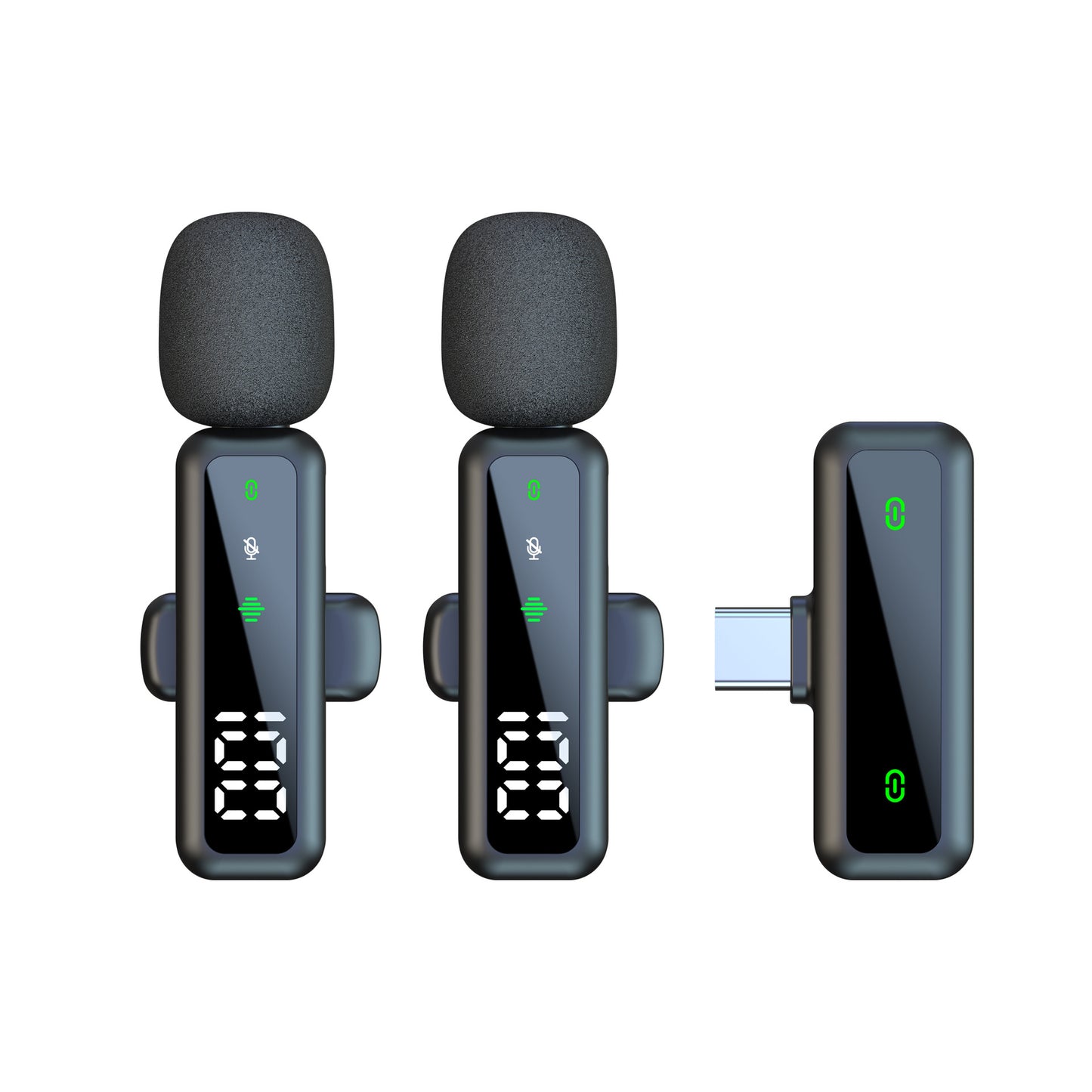 Micrófono de Solapa Inalámbrico H63 para Exteriores y Streaming - vista 5