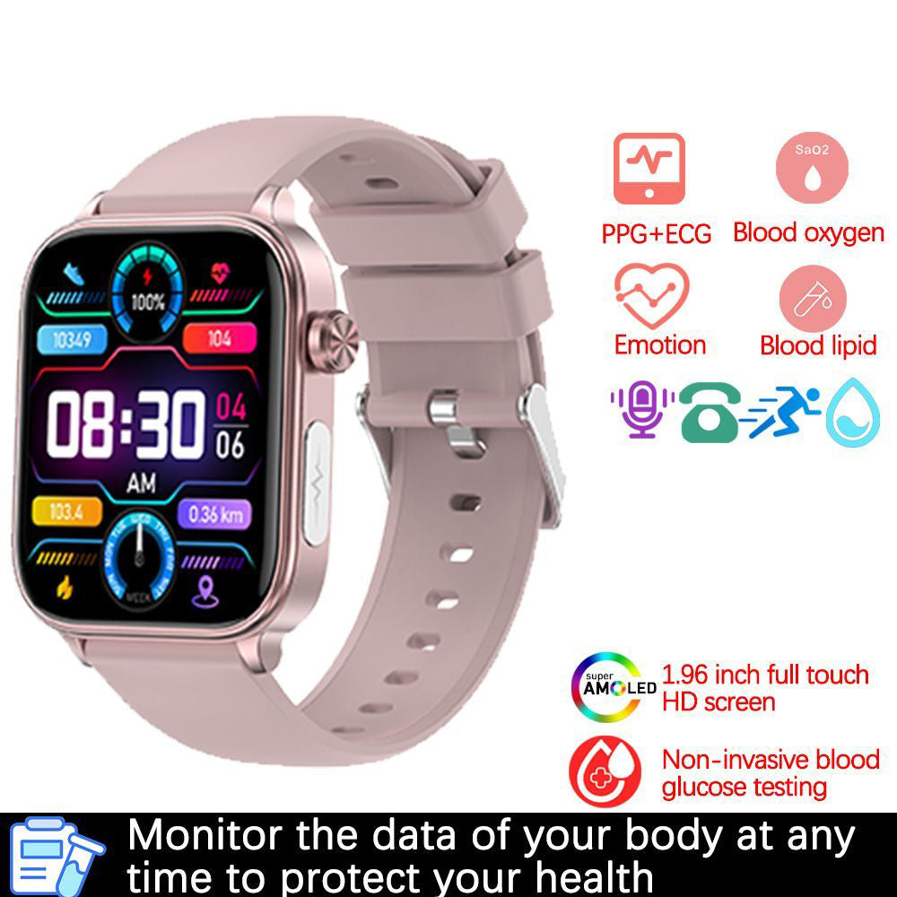 Smartwatch con Llamadas Bluetooth, ECG y Monitor de Tensión Arterial