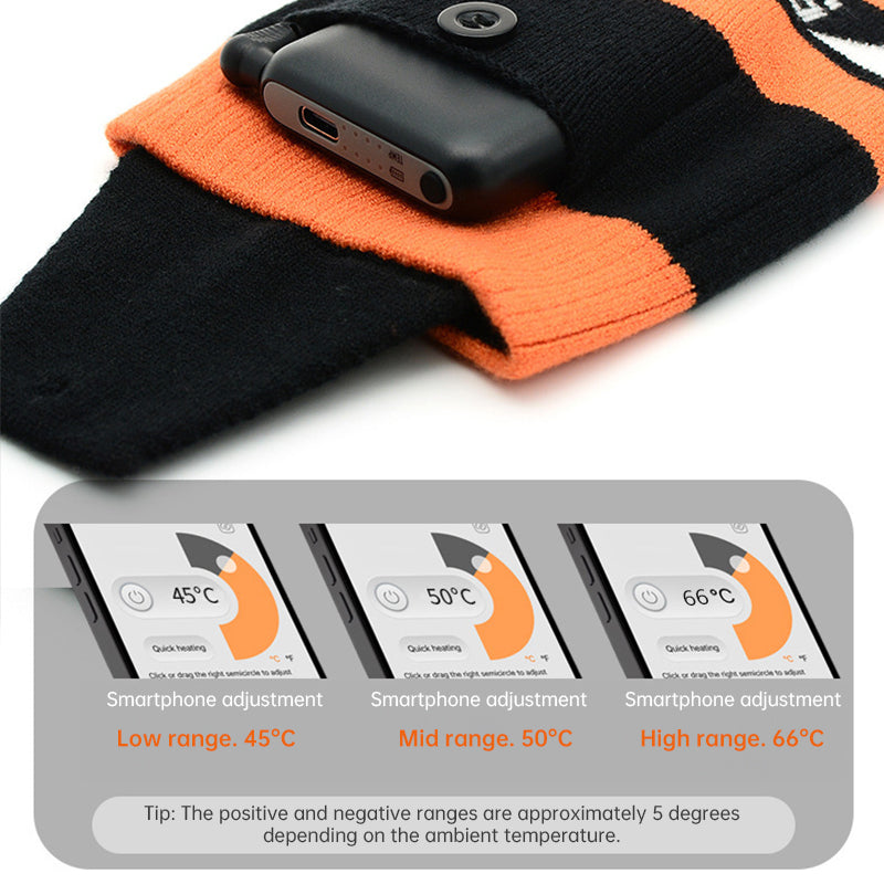 Calcetines Térmicos Recargables con Control por App - vista 5
