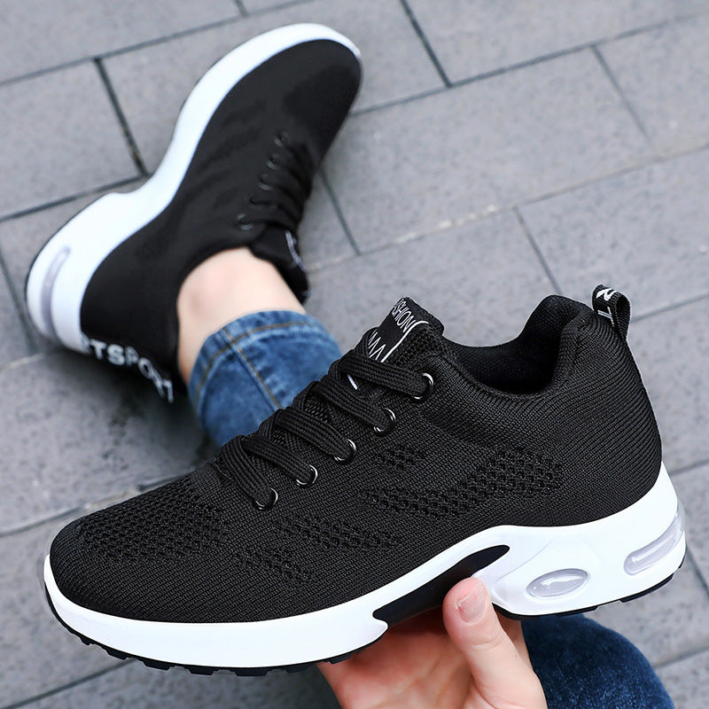 Zapatillas Deportivas Acolchadas de Suela Blanda, Tallas Grandes