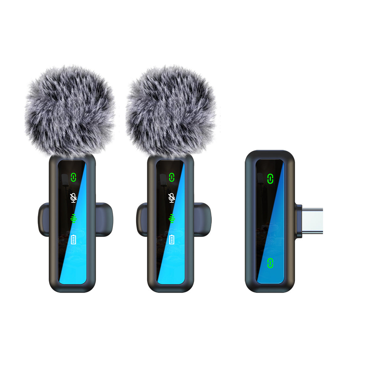 Micrófono de Solapa Inalámbrico H63 para Exteriores y Streaming - vista 2