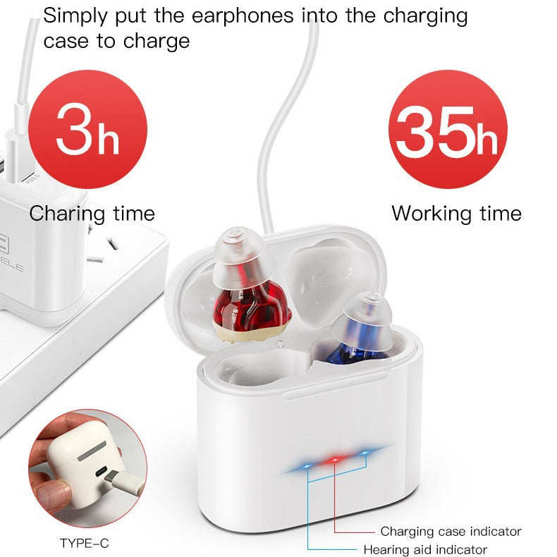 Amplificador de Sonido Recargable para Personas Mayores - vista 4