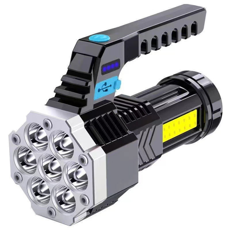 Linterna LED de Alta Potencia, Recargable USB, COB - vista 6