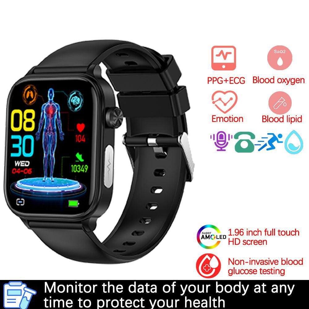 Smartwatch con Llamadas Bluetooth, ECG y Monitor de Tensión Arterial