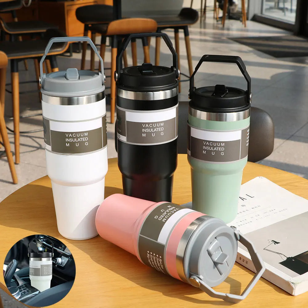 Vaso Térmico de Acero Inoxidable para Coche, 30oz - vista 2