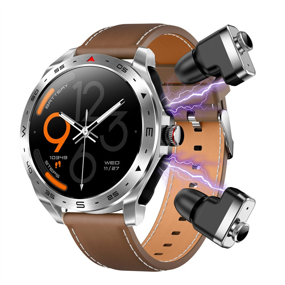Smartwatch T95 con Auriculares Integrados, Monitor de Tensión y Oxígeno