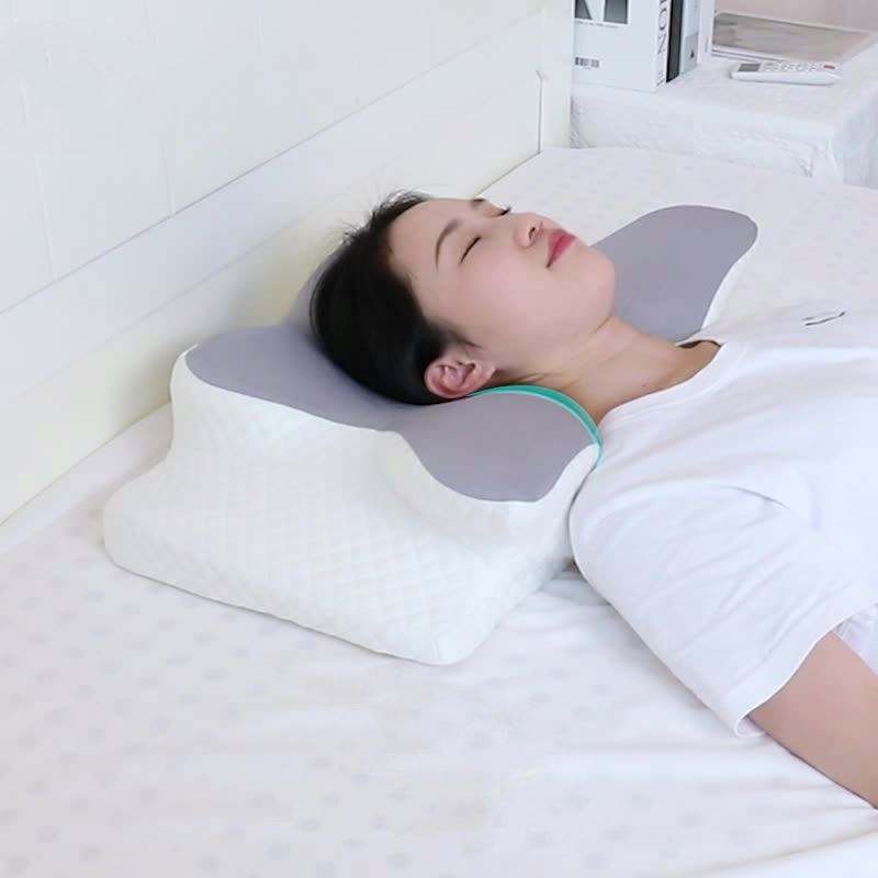 Almohada Cervical Ergonómica de Viscoelástica para Dormir