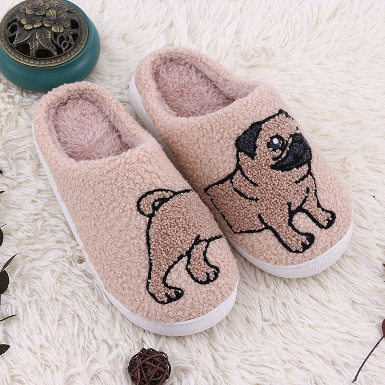 Zapatillas de Casa de Peluche con Diseño de Animalitos