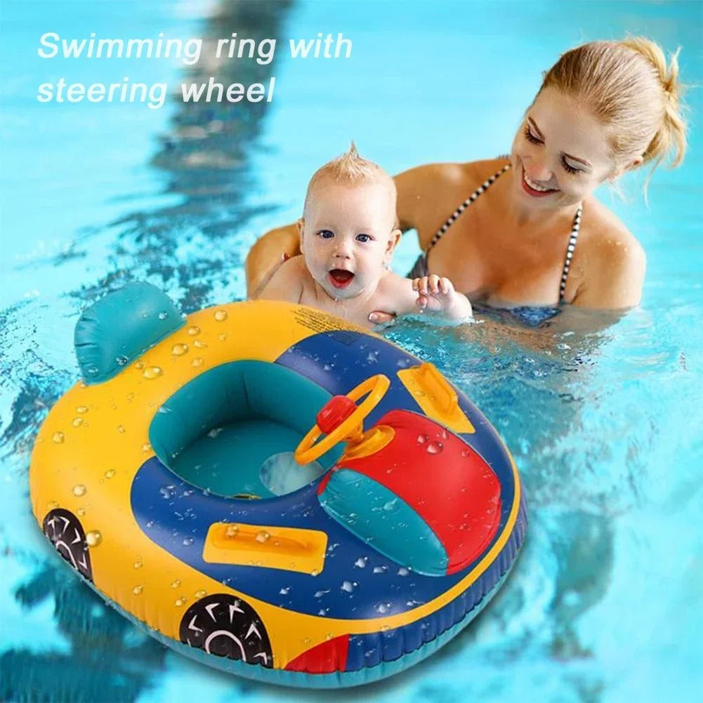 Flotador Hinchable Infantil con Volante y Asiento