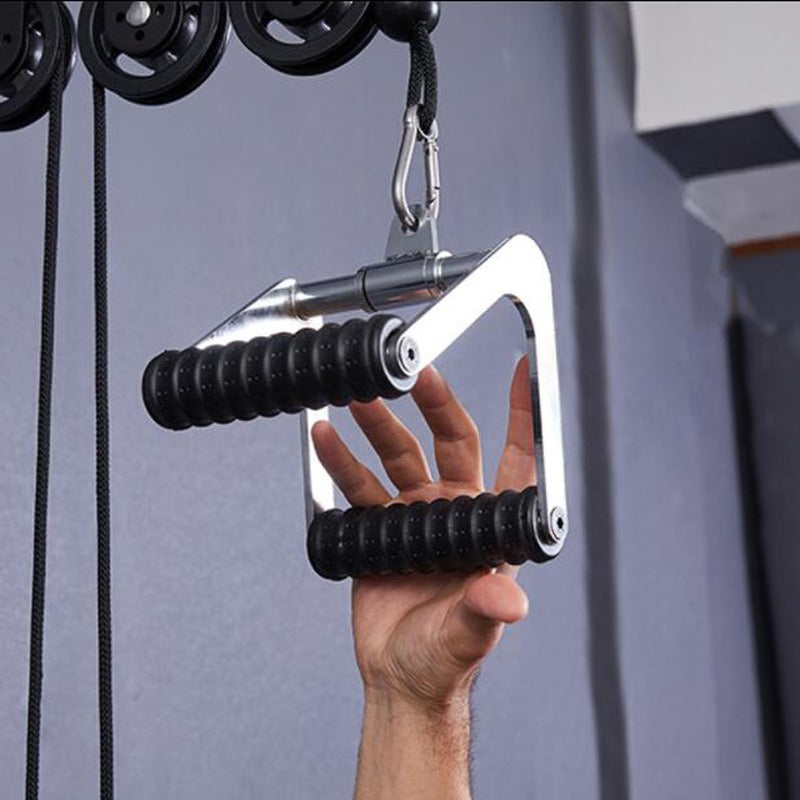 Agarre Triple en V para Poleas de Gimnasio en Casa - vista 2