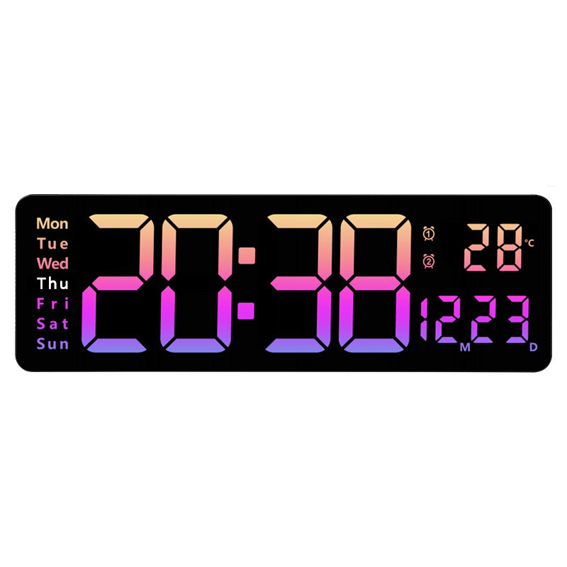 Reloj de Pared LED Digital con Mando a Distancia y Temperatura - vista 11