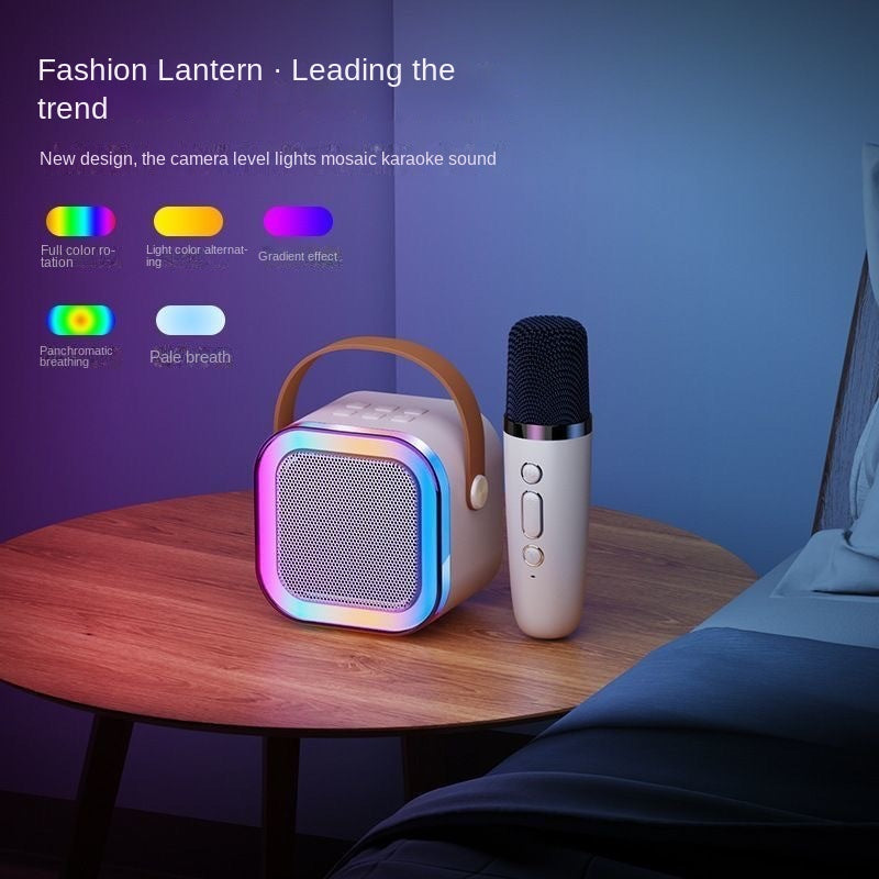Altavoz Micrófono Bluetooth Inalámbrico con Función Karaoke