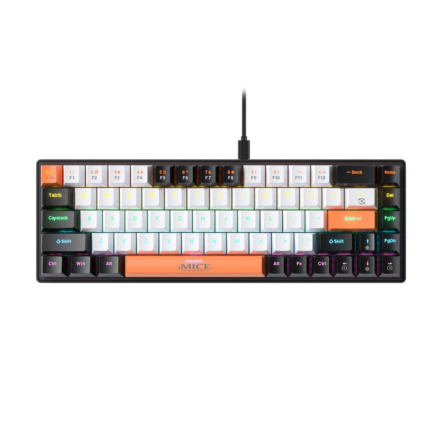 Teclado Mecánico con Cable TYPE-C, Switches Intercambiables - vista 3