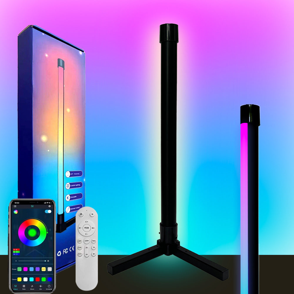 Lámpara de Pie RGB con Mando y Control por App