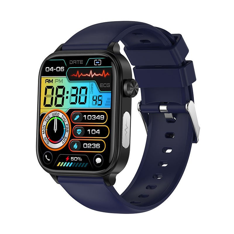 Smartwatch con Llamadas Bluetooth, ECG y Monitor de Tensión Arterial