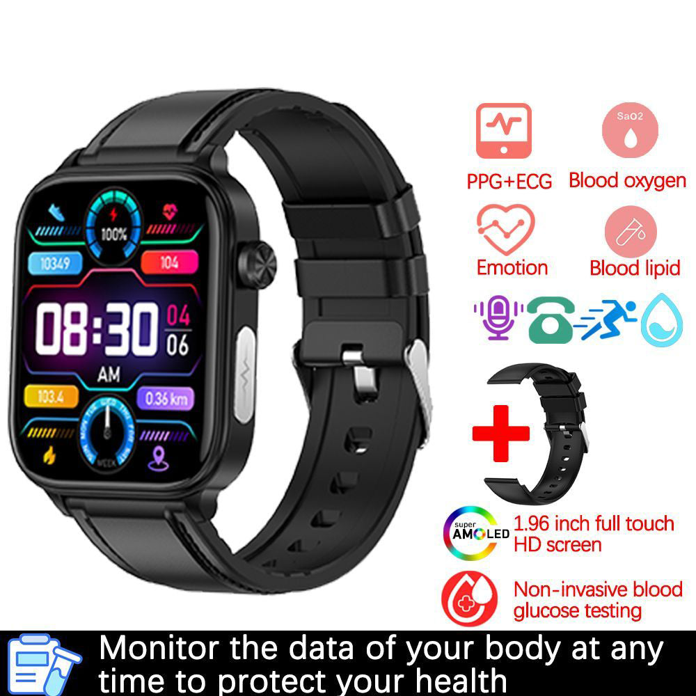 Smartwatch con Llamadas Bluetooth, ECG y Monitor de Tensión Arterial