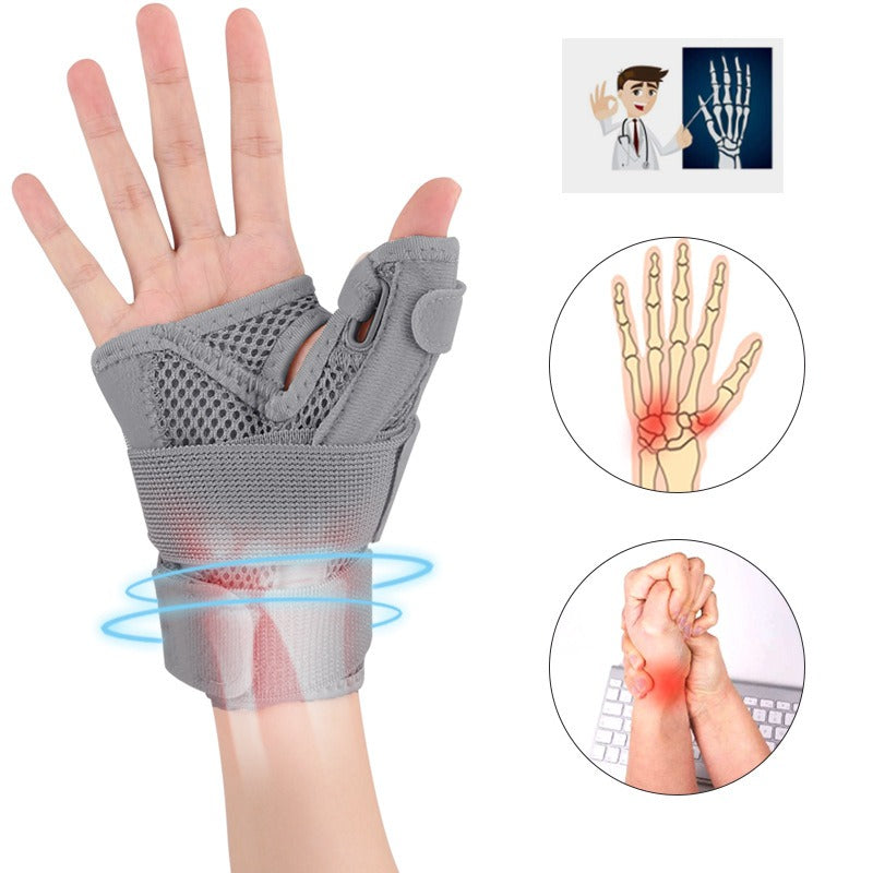 Muñequera con Protector de Dedo, Ajustable para Ambas Manos - vista 5