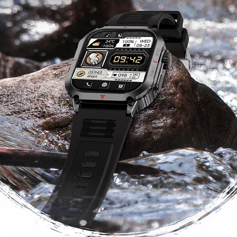 Smartwatch ZW66 con Llamadas Bluetooth y Monitor de Ritmo Cardíaco
