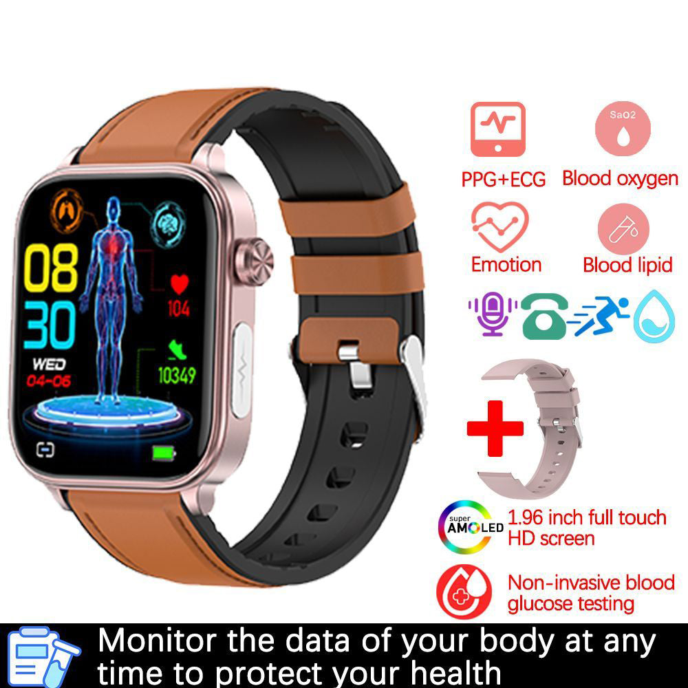 Smartwatch con Llamadas Bluetooth, ECG y Monitor de Tensión Arterial