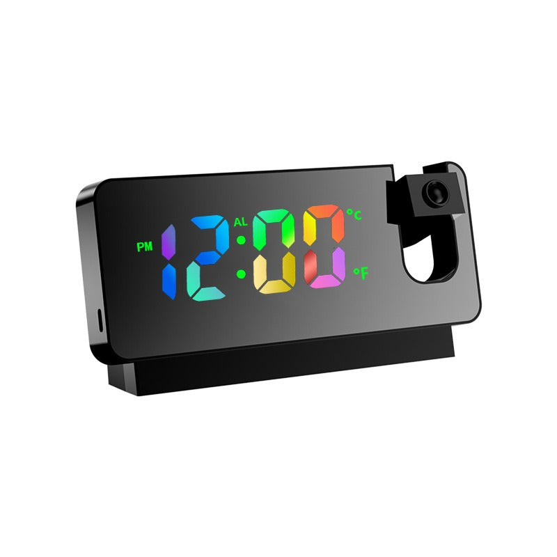 Reloj Despertador LED Espejo con Temperatura y Humedad - vista 6