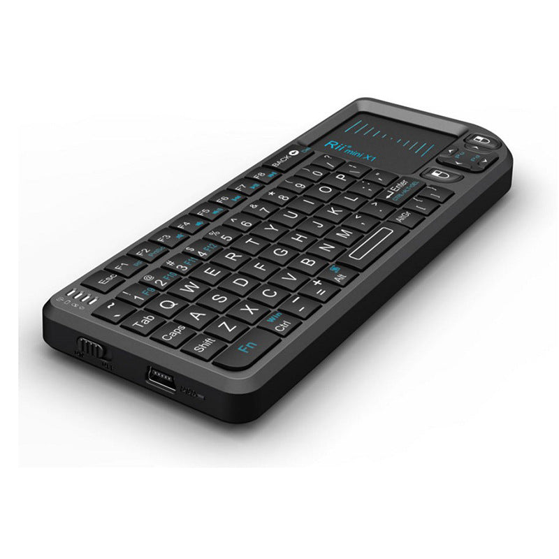 Teclado Inalámbrico Mini Rii X1 con Touchpad - vista 2