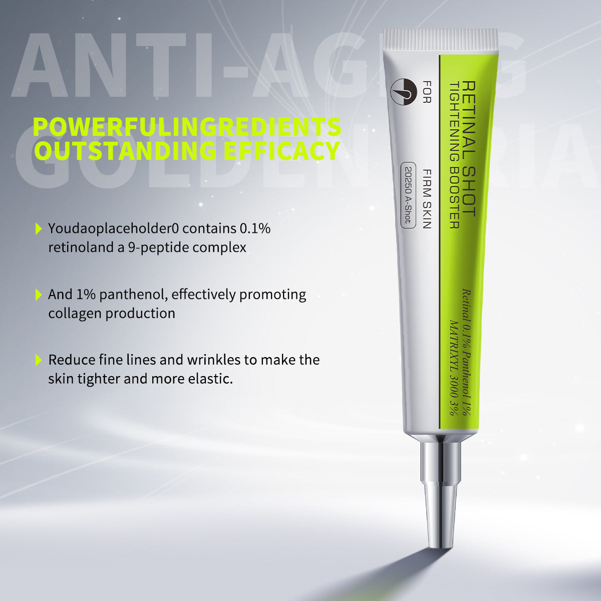 Contorno de Ojos con Retinol, Cuidado Nutritivo Suave