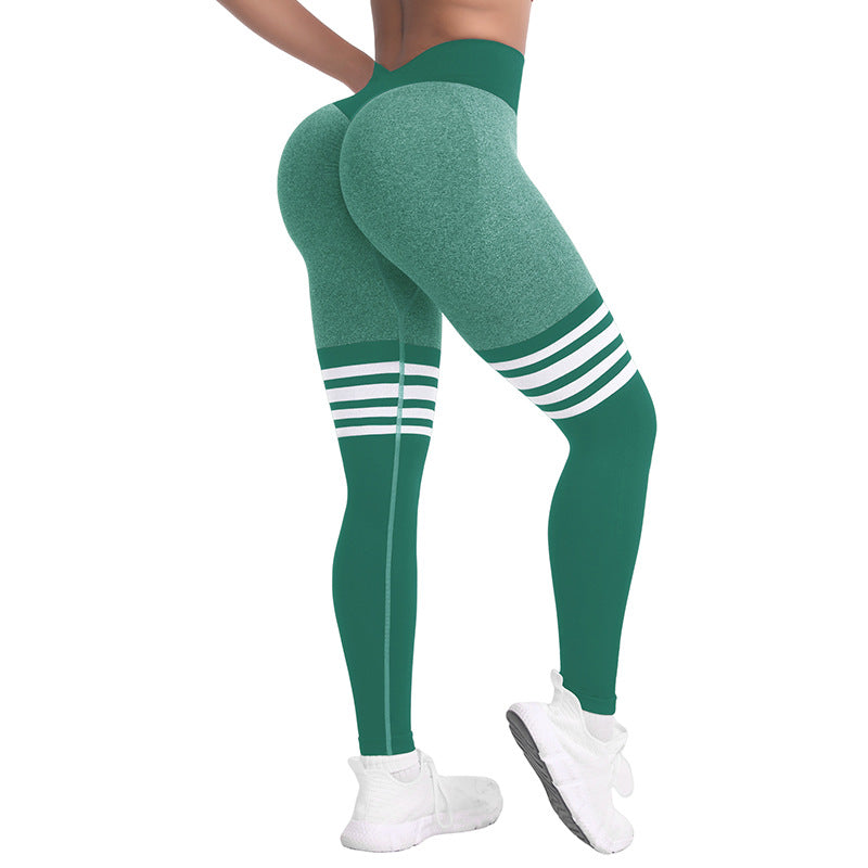 Leggings de Yoga Deportivos de Talle Alto, Efecto Reafirmante - vista 4