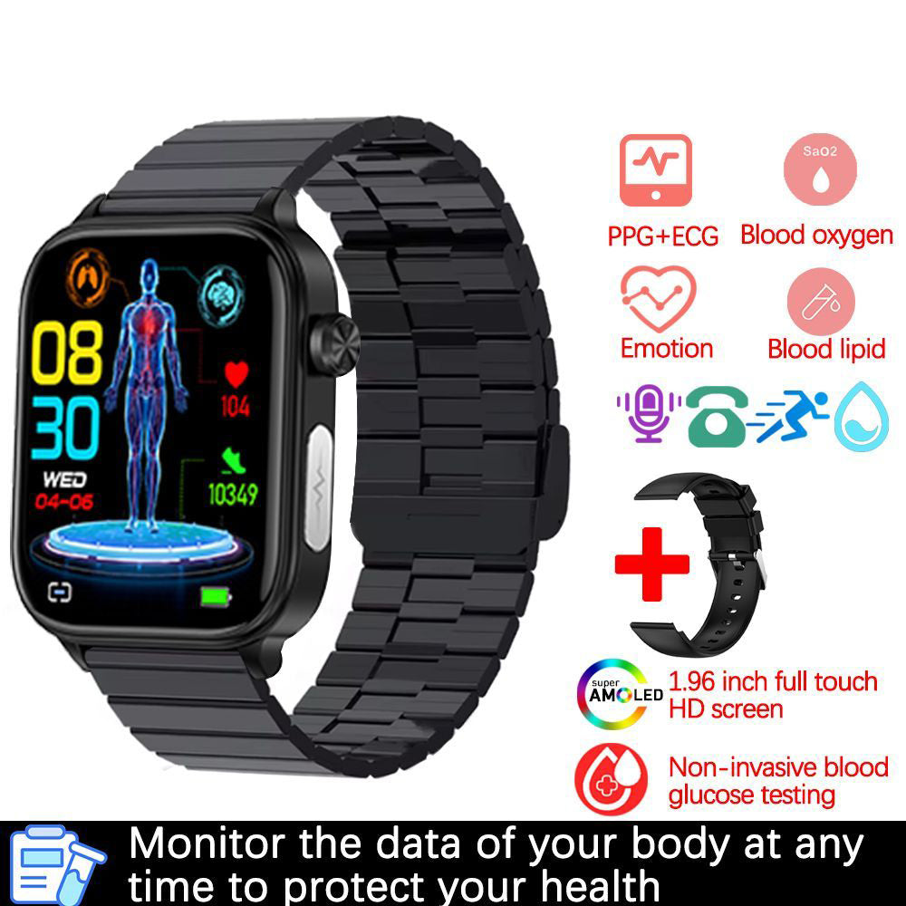 Smartwatch con Llamadas Bluetooth, ECG y Monitor de Tensión Arterial