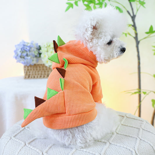 Disfraz Transformable de Dinosaurio para Perros, Halloween