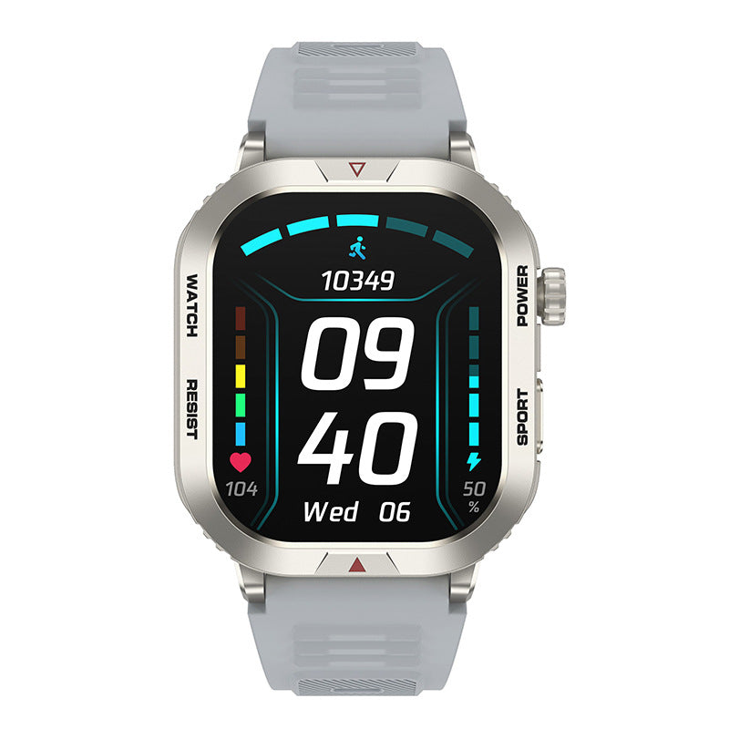 Smartwatch ZW66 con Llamadas Bluetooth y Monitor de Ritmo Cardíaco