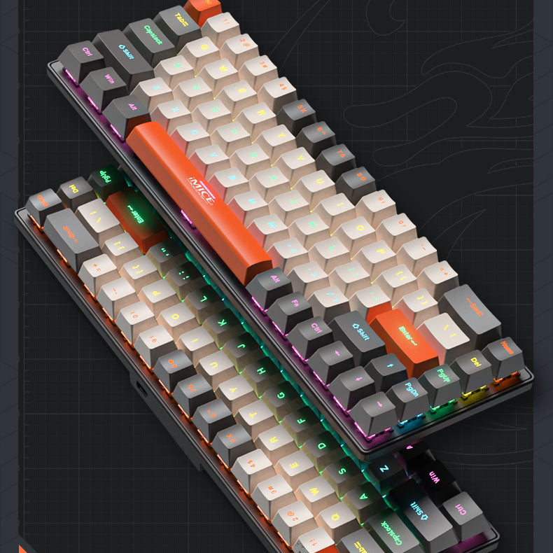 Teclado Mecánico con Cable TYPE-C, Switches Intercambiables