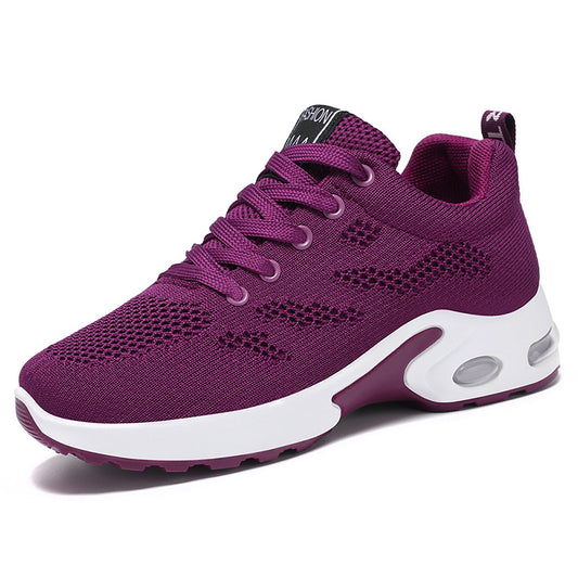 Zapatillas Deportivas Acolchadas de Suela Blanda, Tallas Grandes