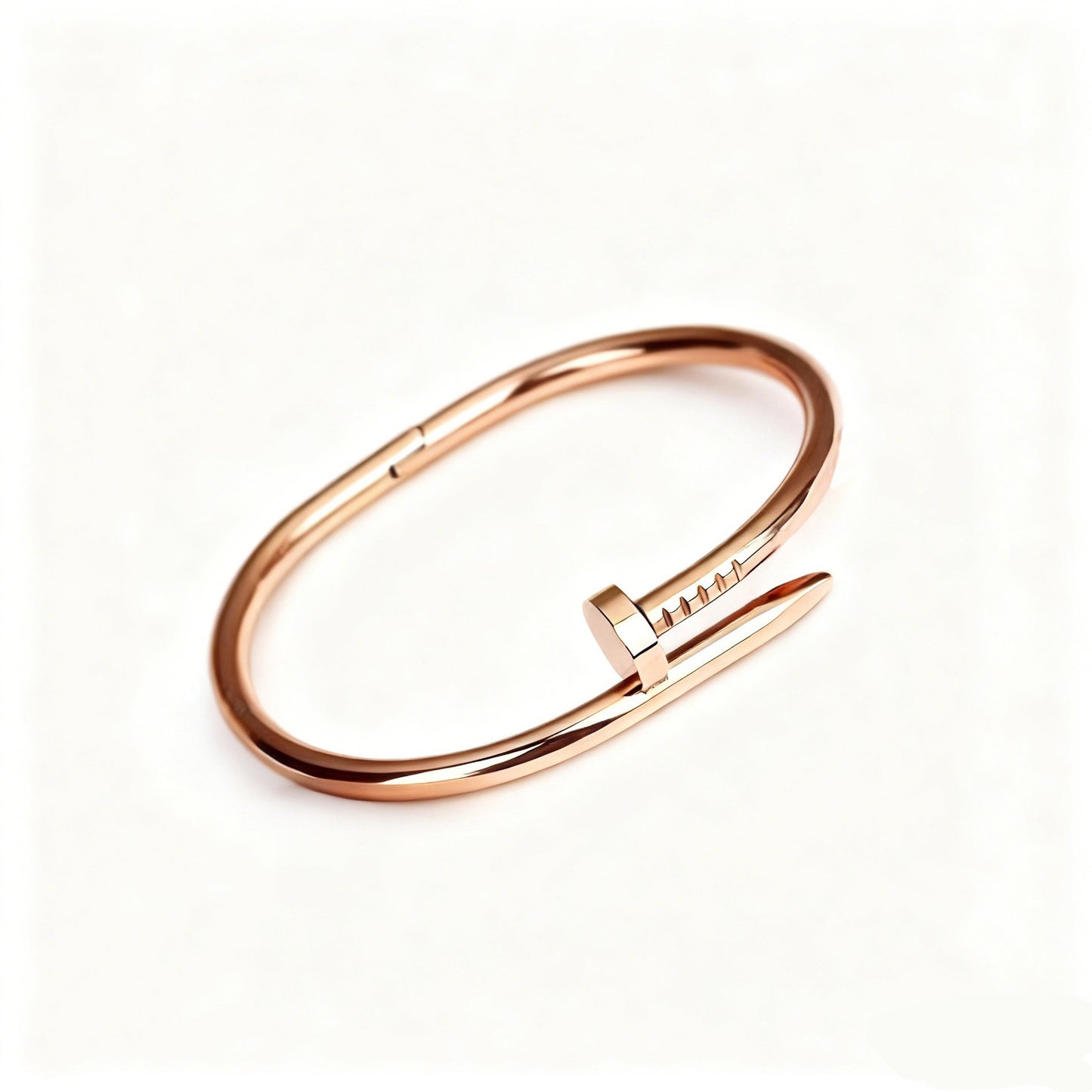 Pulsera de Pareja Chapada en Oro Rosa 18K con Circonitas