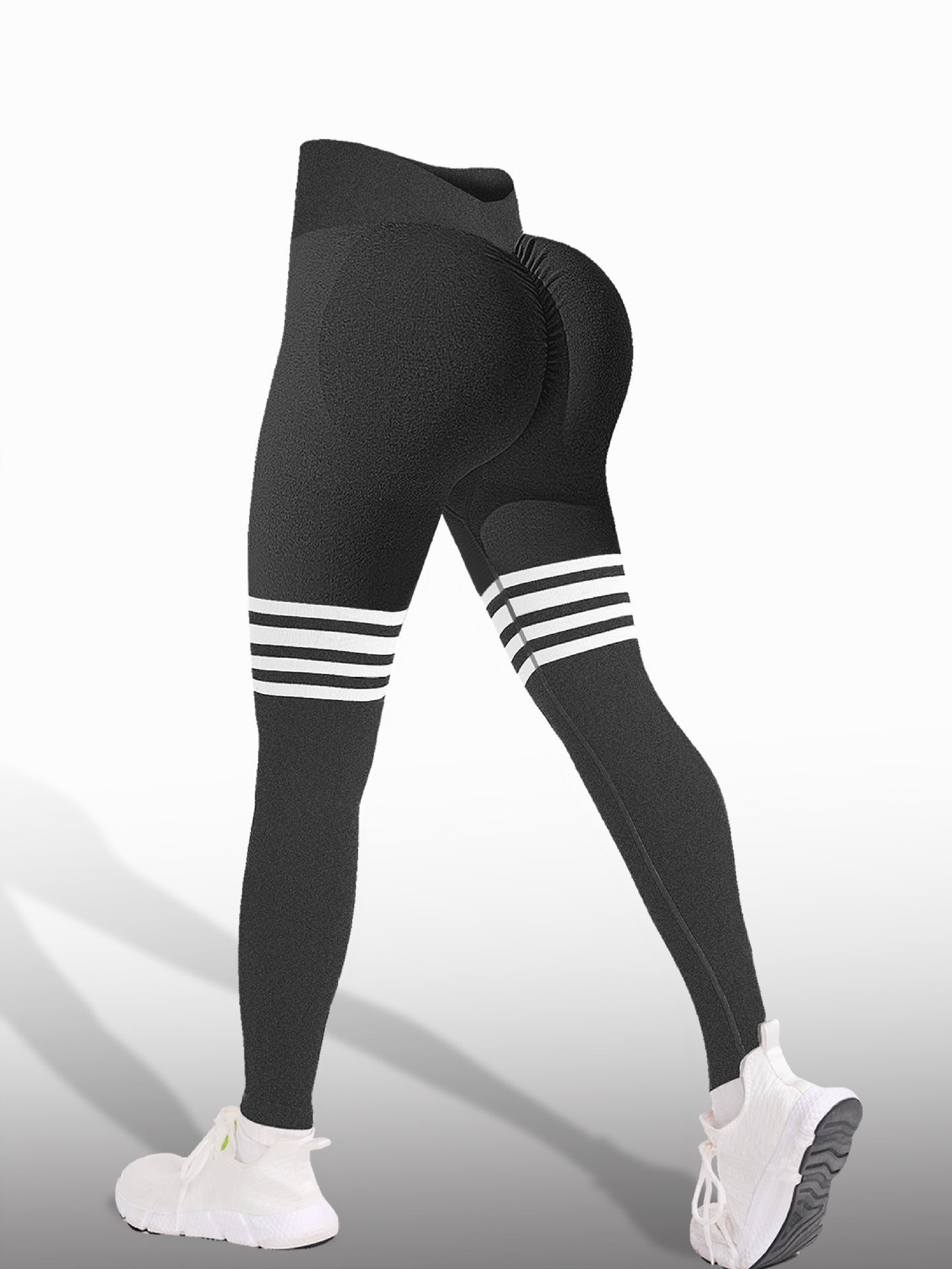 Leggings de Yoga Deportivos de Talle Alto, Efecto Reafirmante - vista 7