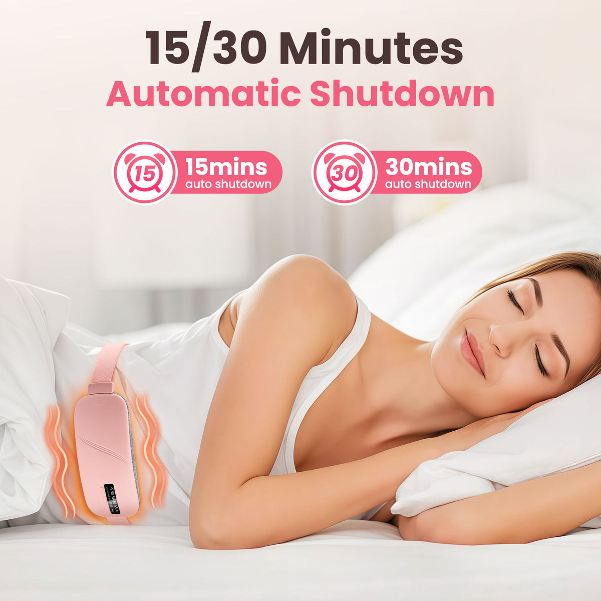 Almohadilla Térmica Menstrual con Masaje Vibratorio - vista 2