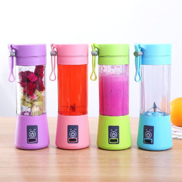 Batidora Portátil USB, 6 Cuchillas