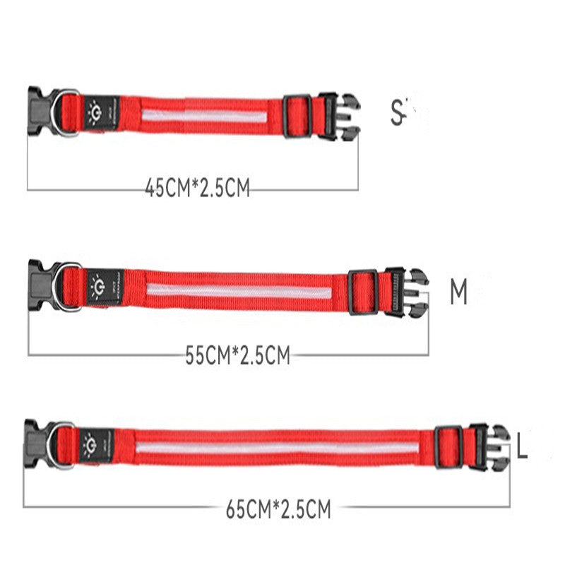Collar LED Luminoso para Mascotas, Resistente al Agua - vista 5